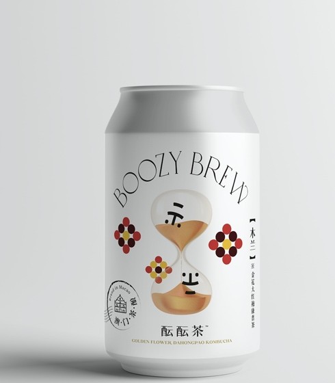 MULAN · Golden Flower Dahongpao Kombucha